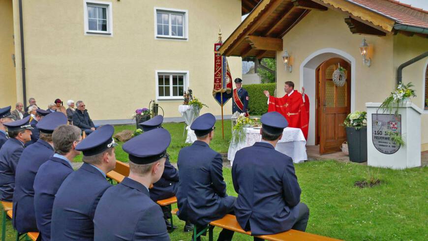 Feier zu Ehren des Heiligen Florian