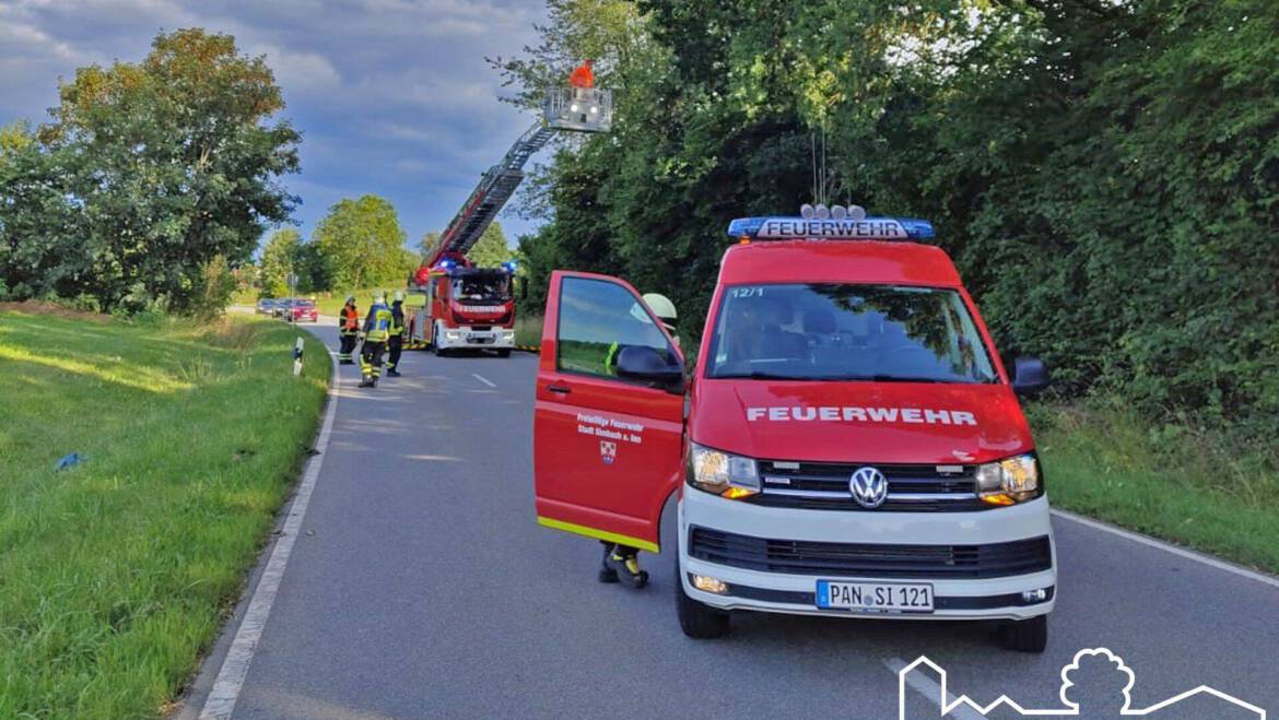 30.07.2023 – Baum auf Fahrbahn