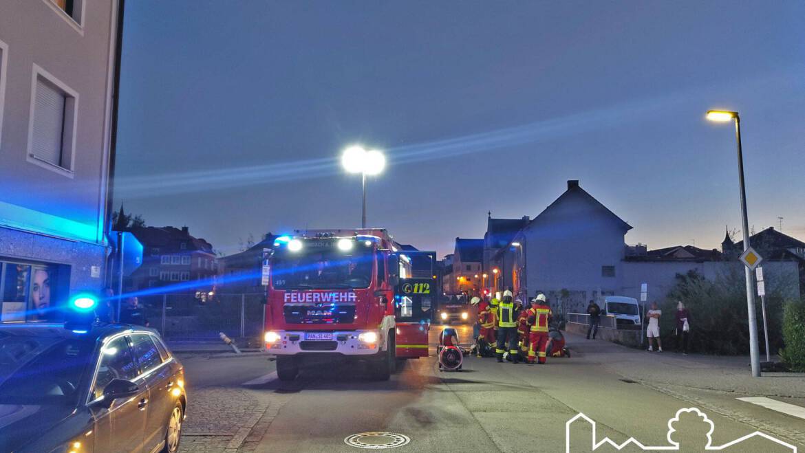 11.05.2025 – Küchenbrand – Person in Gefahr