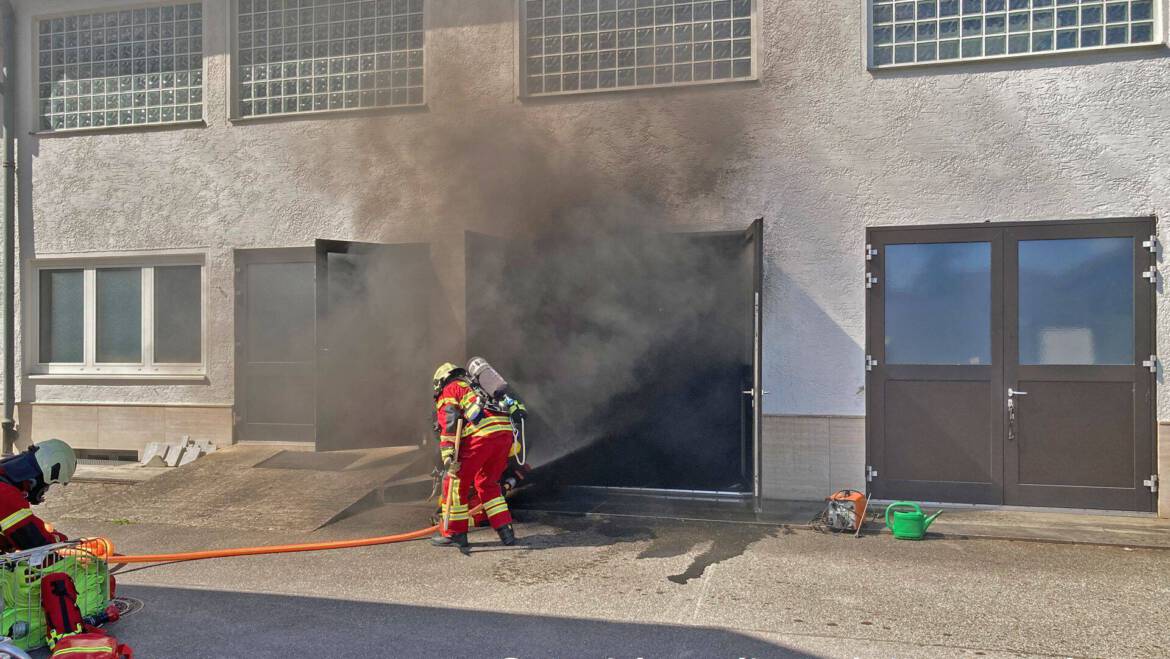 03.09.2025 – Garagenbrand