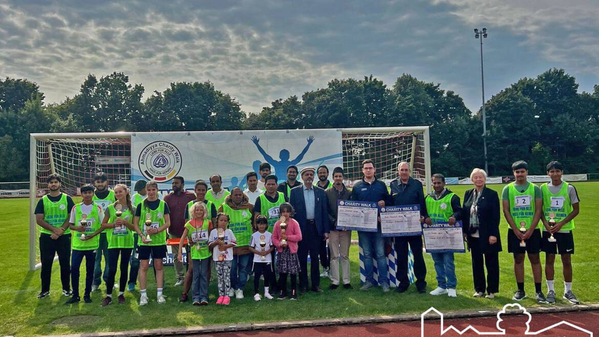 Großzügige Unterstützung nach Spendenlauf