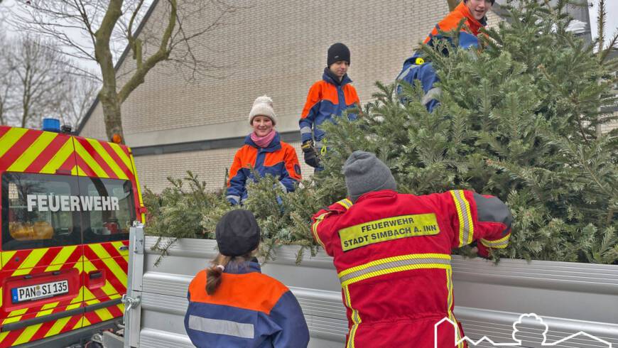 Christbaumsammelaktion erneut gut angenommen