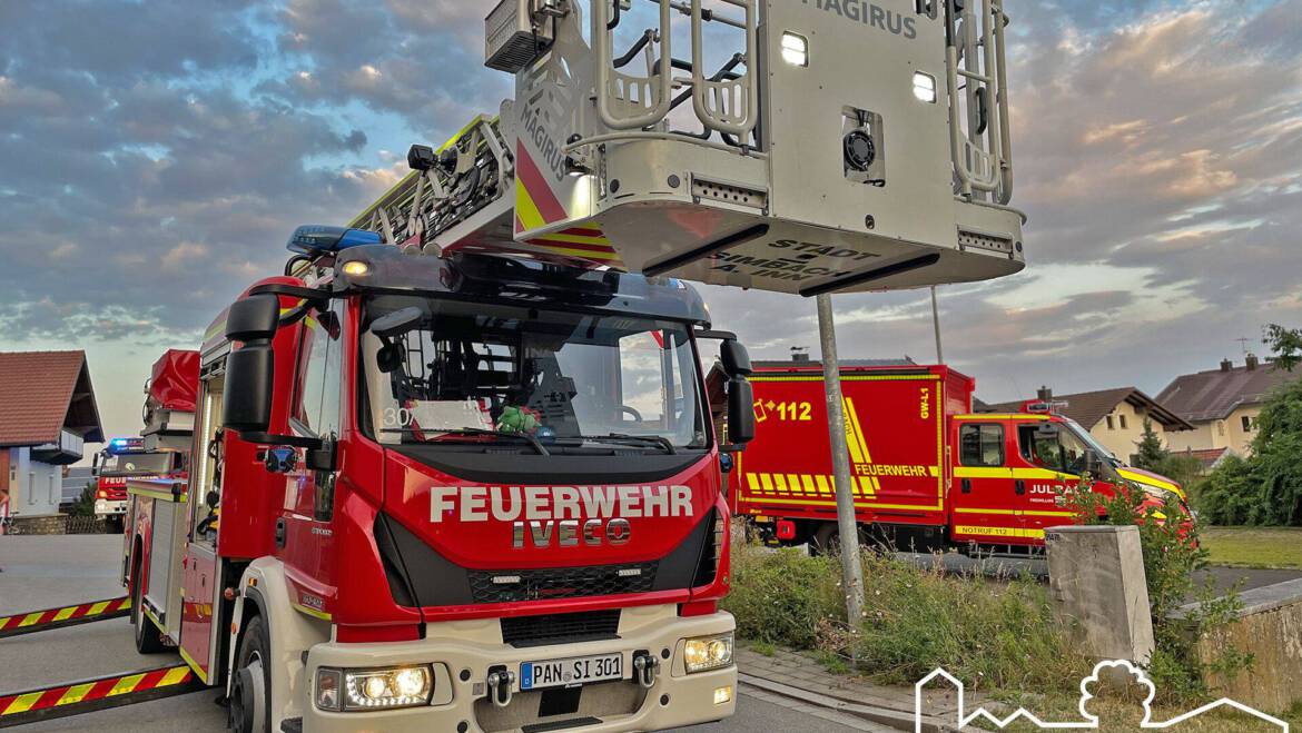 25.07.2026 – Personenrettung mit Drehleiter